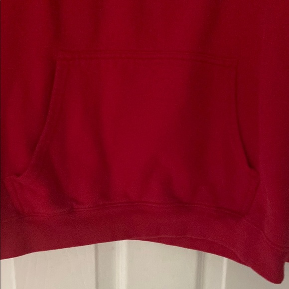 Reebok Giants Red Hoodie Sweatshirt - Picture 5 of 12